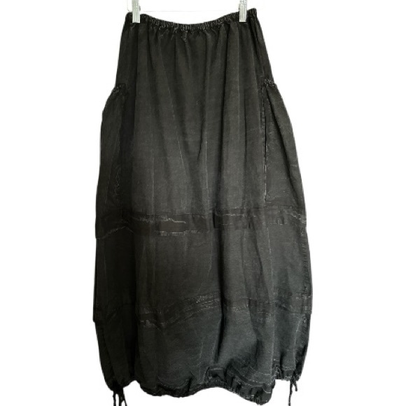 Free People Eloise Black Maxi Skirt Size S NWT - Picture 4 of 7